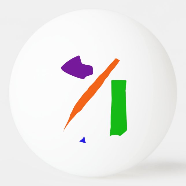 Bolinha De Ping Pong Falando silenciosamente (Frente)