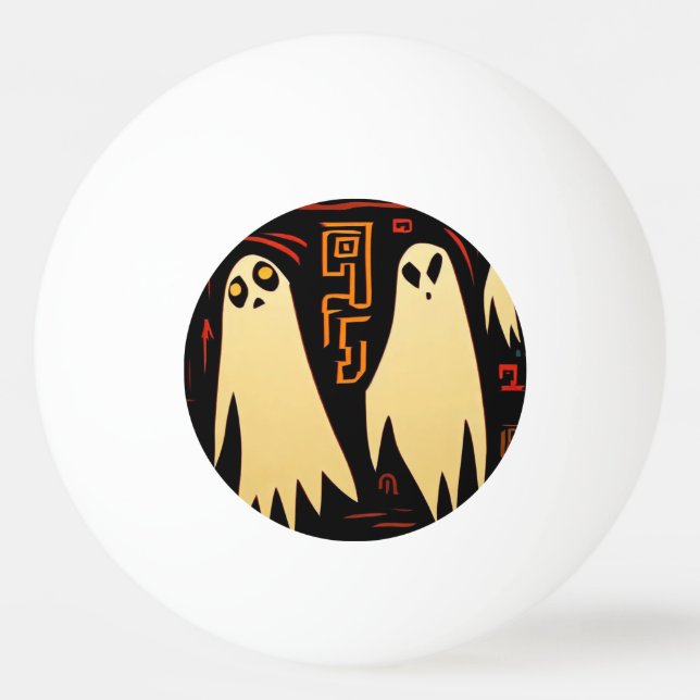 Bolinha De Ping Pong Fantasy Egípcio Fantasy Ghosts Halloween (2) (Frente)