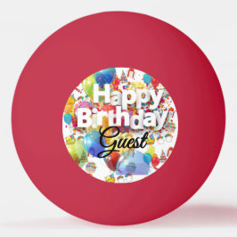 Bolinha De Ping Pong Favor de Aniversário Infantil