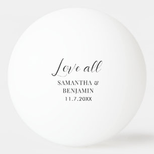 Bolinha De Ping Pong Favor de casamento personalizado para todos