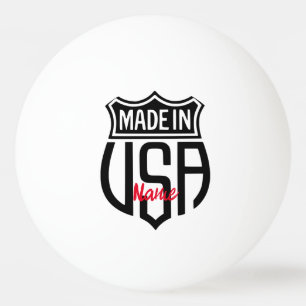 Bolinha De Ping Pong Feito nos EUA - Sinal Thunder_Cove