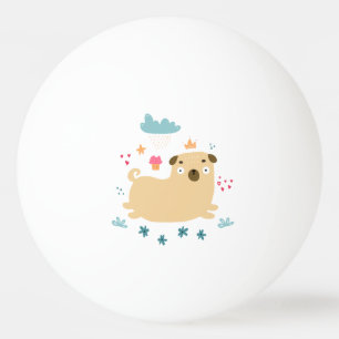 Bolinha De Ping Pong Feliz Puggy Ping Pong Balls