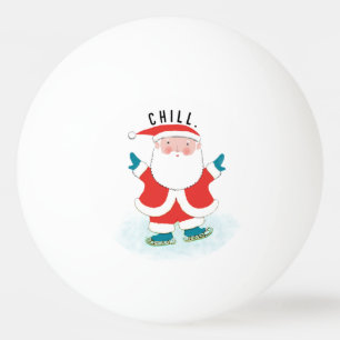 Bolinha De Ping Pong Feriado de Natal engraçado