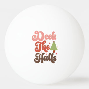 Bolinha De Ping Pong Feriados de Natal na Terra dos Tempos
