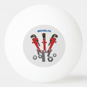 Bolinha De Ping Pong Ferramentas engraçadas de monstro de wrench