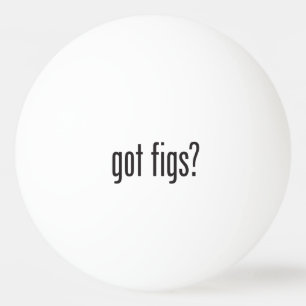 Bolinha De Ping Pong figos obtidos