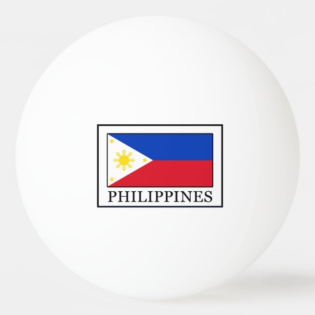 Bolinha De Ping Pong Filipinas (Frente)