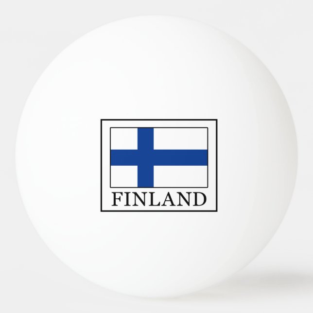 Bolinha De Ping Pong Finlândia (Frente)