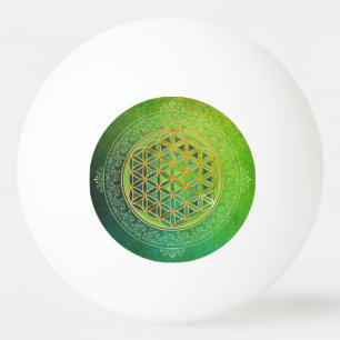 Bolinha De Ping Pong Flor De Vida / Blume des Lebens - Ornamento II