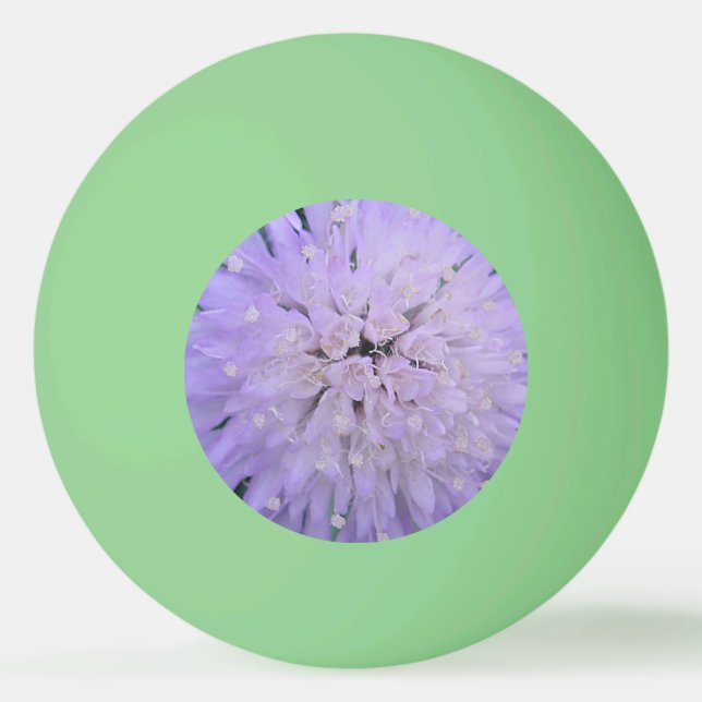 Bolinha De Ping Pong Flor roxa (Frente)