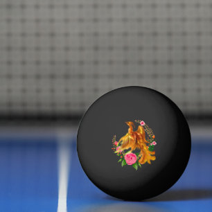 Bolinha De Ping Pong Floral Phoenix Nasce Da Fiery Ashes Fantasy