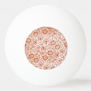 Bolinha De Ping Pong Floral Vintage Wallpaper William Morris Red Patter