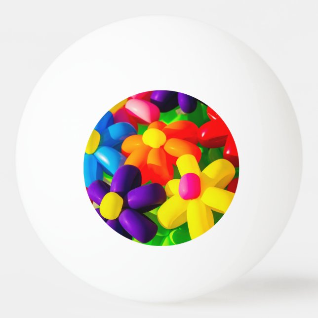 Bolinha De Ping Pong Flores de Toy Balloon (Frente)