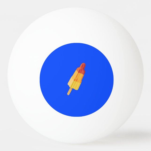 Bolinha De Ping Pong Foguete de gelo (Verso)