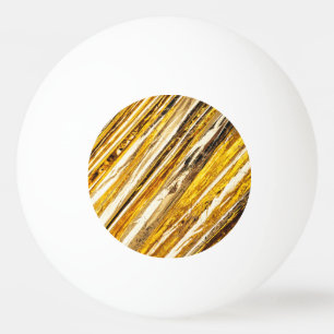 Bolinha De Ping Pong Folha Challn Shimmering Gold Foil