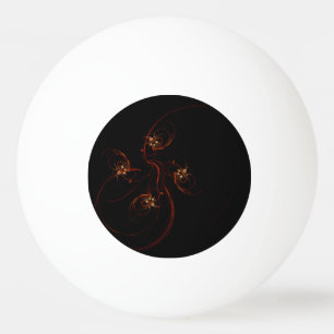 Bolinha De Ping Pong Fora da Abstrato de Arte Escura