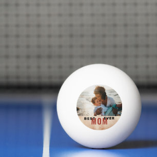 Bolinha De Ping Pong Foto do Dia das Mães da Melhor Mãe de Cores D'Á