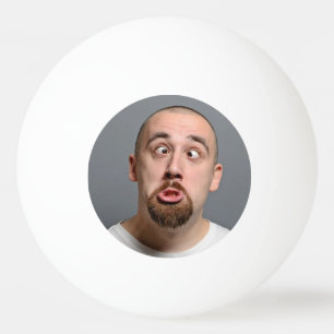 Bolinha De Ping Pong Foto e texto personalizados