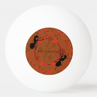 Bolinha De Ping Pong fourmi, afirmação positiva, frase inspirante