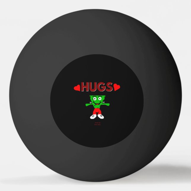 Bolinha De Ping Pong FrankenCheese Abraça Pong Ping (Frente)