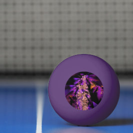 Bolinha De Ping Pong Fratural moderno em preto e roxo