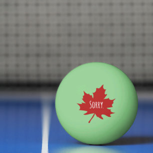 Bolinha De Ping Pong Funny Canadense