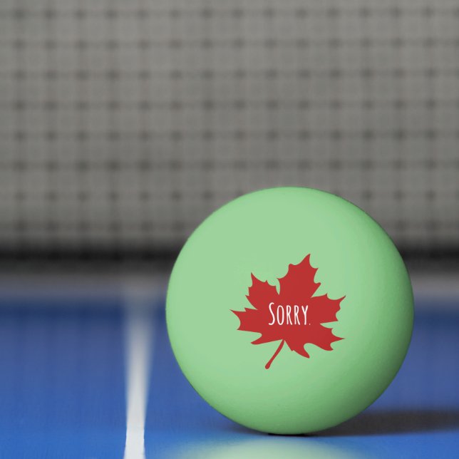 Bolinha De Ping Pong Funny Canadense (Líquido)
