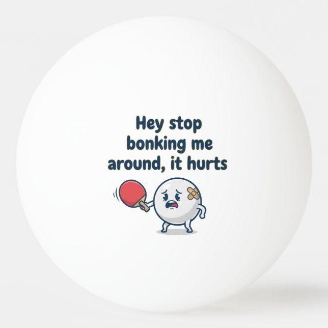 Bolinha De Ping Pong Funny ping pong / table tennis ball - Gift (Frente)