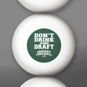 Bolinha De Ping Pong Futebol Fantástico - Não Beba e Rasgue