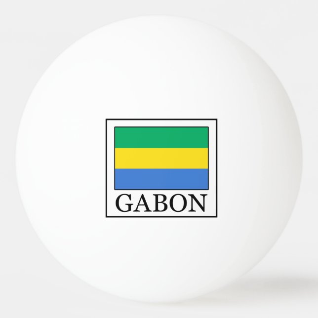 Bolinha De Ping Pong Gabão (Frente)