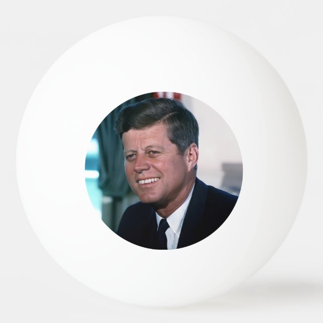 Bolinha De Ping Pong Gabinete Oval do Presidente John F. Kennedy (Frente)