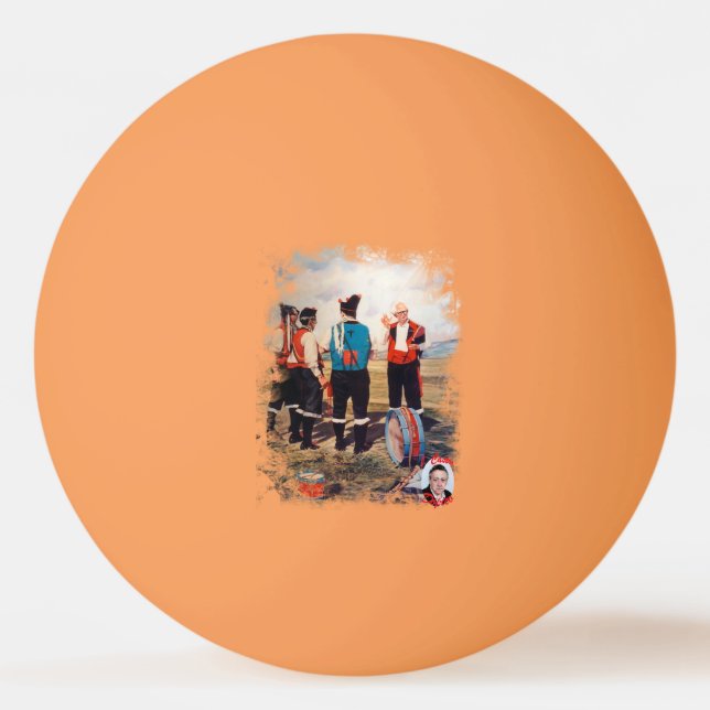 Bolinha De Ping Pong Gaiteros/Gaiteiros/Pipers (Frente)