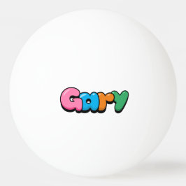 Bolinha De Ping Pong Gary