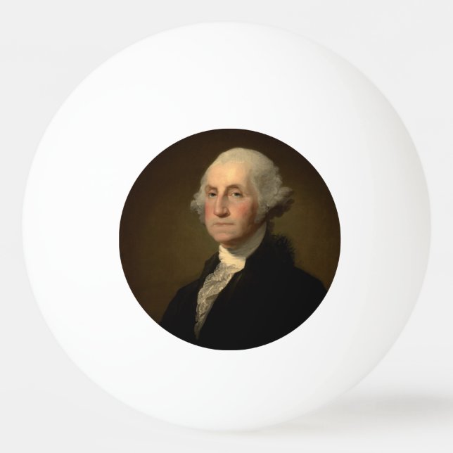 Bolinha De Ping Pong George Washington 1rua presidente americano por St (Frente)