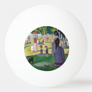 Bolinha De Ping Pong Georges Seurat - Domingo em La Grande Jatte