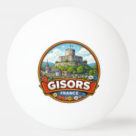 Bolinha De Ping Pong Gisors França 