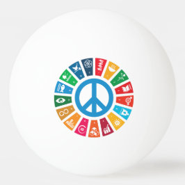 Bolinha De Ping Pong Global Sustainability Goals Trendy Inspiring Gifts