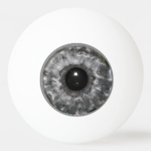 Bolinha De Ping Pong Globo ocular cinzento