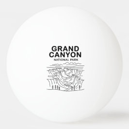Bolinha De Ping Pong Grand Canyon National Park Line Art