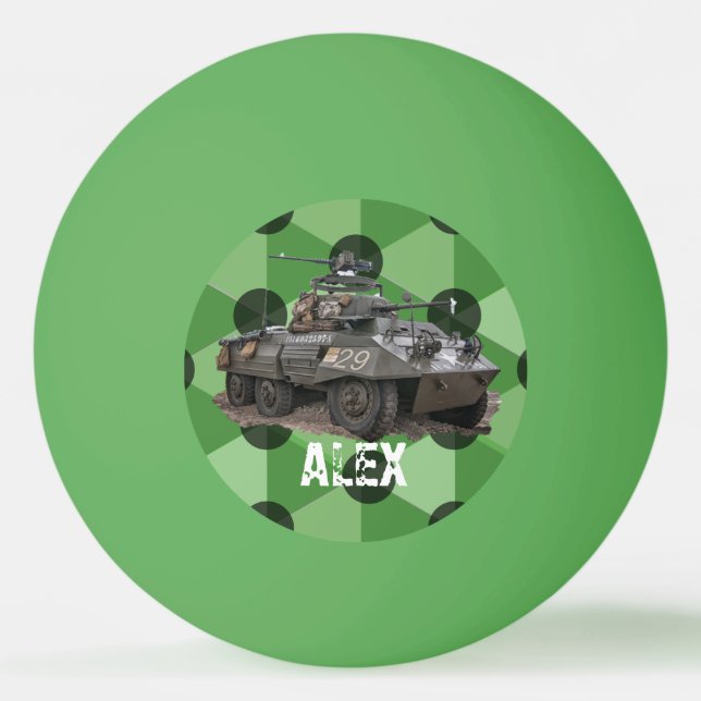 Bolinha De Ping Pong Greyhound APC (Frente)