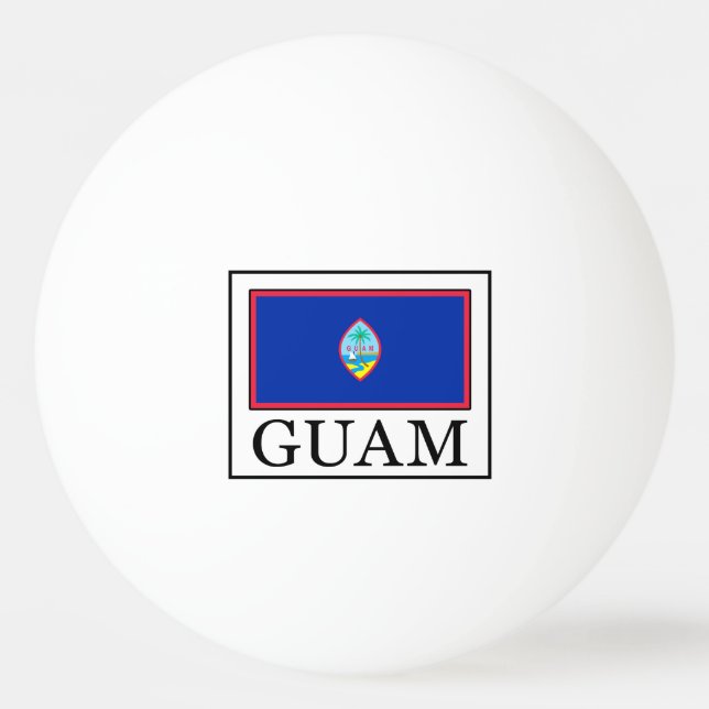 Bolinha De Ping Pong Guam (Frente)