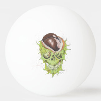 Bolinha De Ping Pong happy skull kastanie