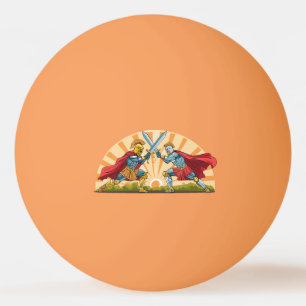 Bolinha De Ping Pong Hector e Aquiles