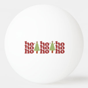 Bolinha De Ping Pong Ho Ho Retro Groovay Feriados de Natal