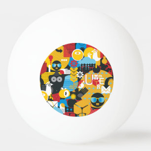 Bolinha De Ping Pong Hora de Verão