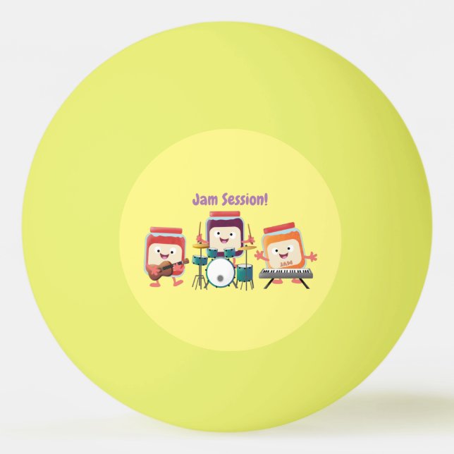 Bolinha De Ping Pong Humor músico de animação de encrenca (Frente)