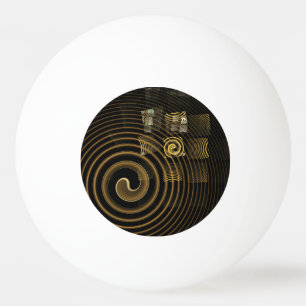 Bolinha De Ping Pong Hypnosis Abstrato Art