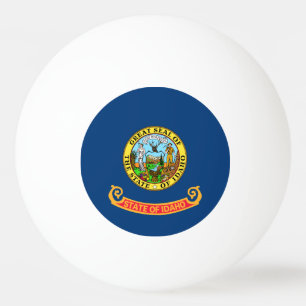 Bolinha De Ping Pong Idaho, bandeira do Estado Gem, por Emma Edwards Gr