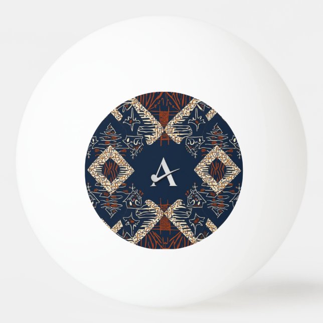 Bolinha De Ping Pong Ilha Caribe Africana de Luxo sofisticada (Frente)