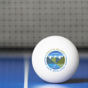 BOLINHA DE PING PONG ILHA DO SUL NOVA ZELÂNDIA